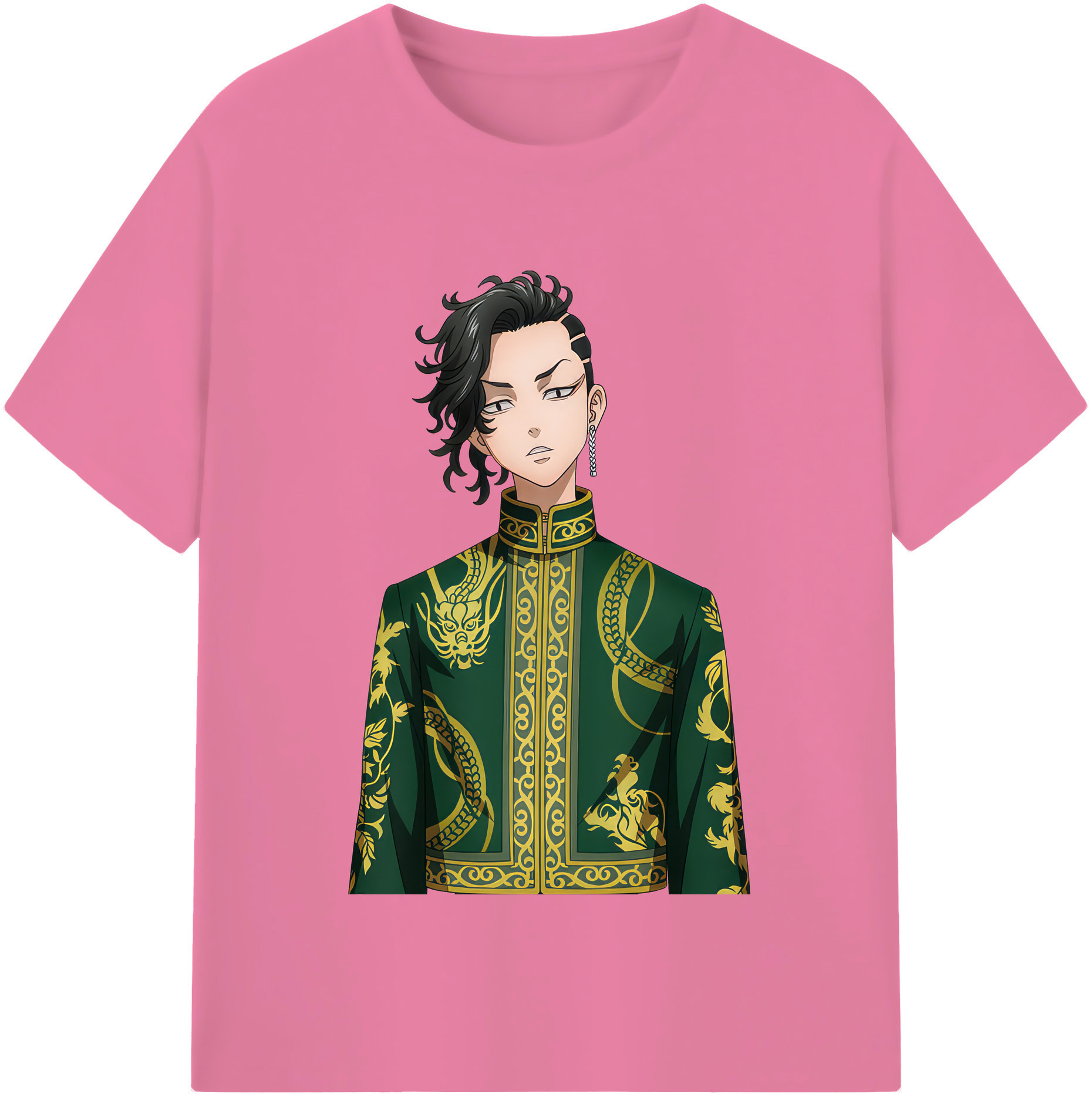 （画像用） 東京リベンジャーズ Tokyo Revengers 綿100％半袖Tシャツ（フロントプリント）